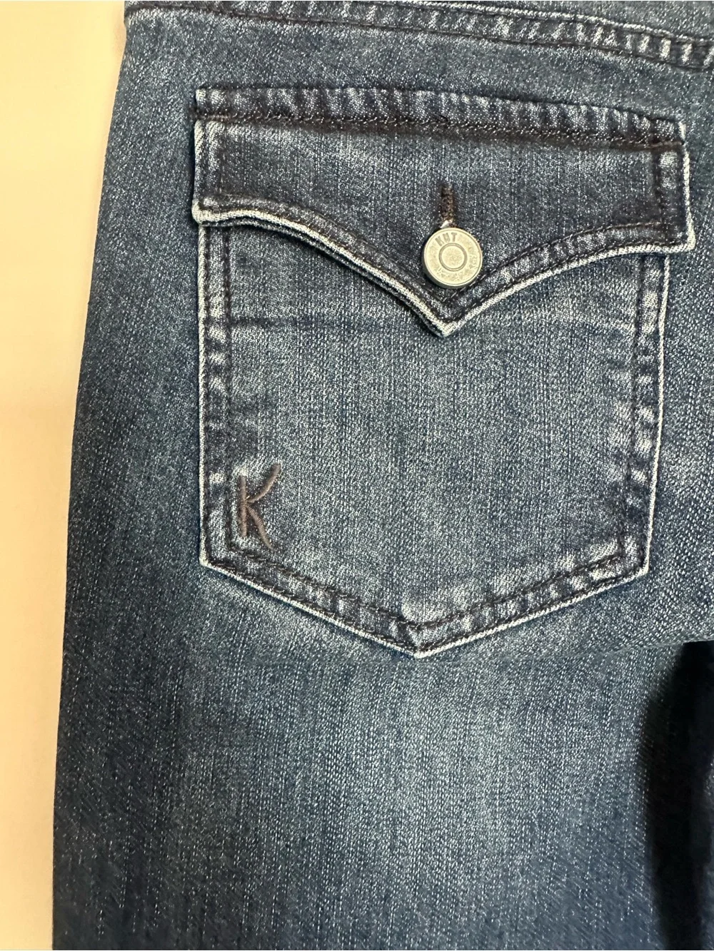 Kut from the Kloth Dark Blue Flare Jeans